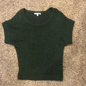 Short sleeve sweater